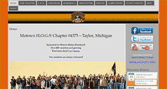 Desktop Screenshot of motownhog.com